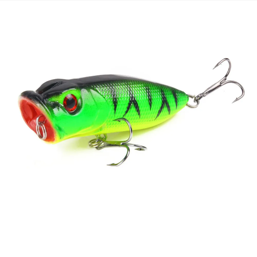 FISHINAPOT 1 шт. 6,5 см 11,8 г Поппер рыболовные приманки Isca искусственная рыболовная жесткая наживка приманка воблер с 2 бронзовых морских рыболовны... (art.: 7a6e48519) - 7a6e48519