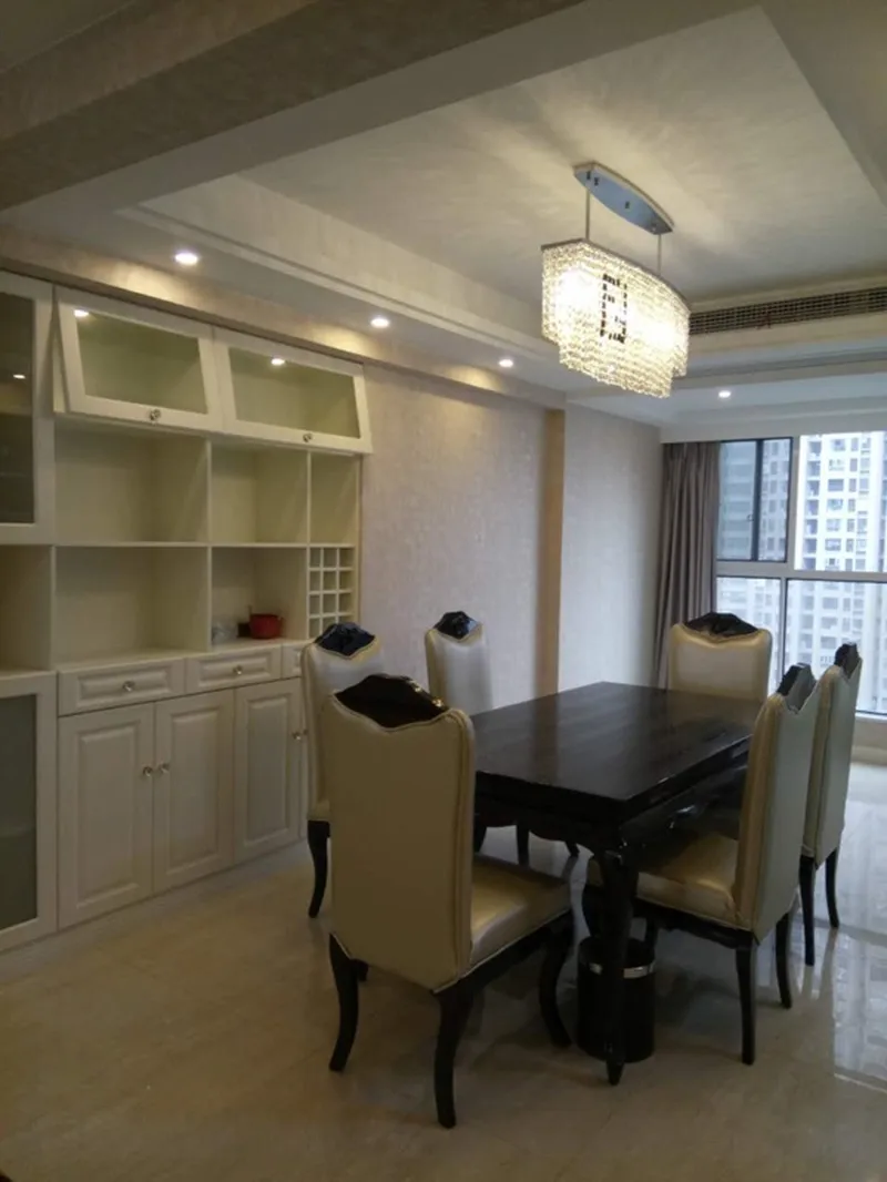 Милан овальные светодиодные Хрустальные подвесные светильники для