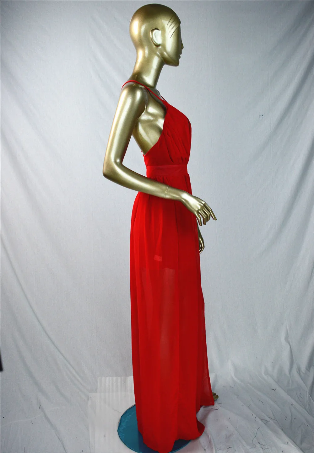 Batoneur спагетти блузка Сплит спинки женские шифоновые Макси кружевные платья