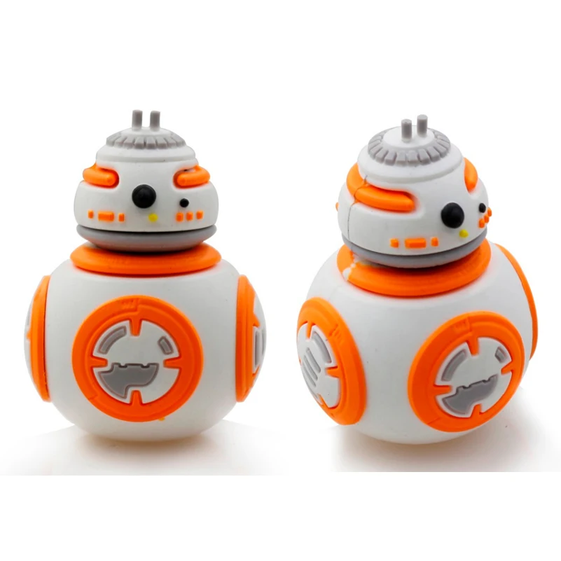 Флешка USB 2,0 Звездные войны BB8 мультфильм Memoria USB милый флэш-диск 128 МБ 32 Гб 64 ГБ флеш-накопитель мини Chiavetta USB Кле-Стик