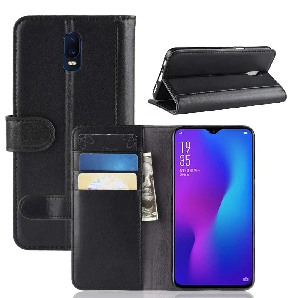 Подлинный кожаный чехол YINGHUI для OPPO R17 / Pro мобильный телефон откидной