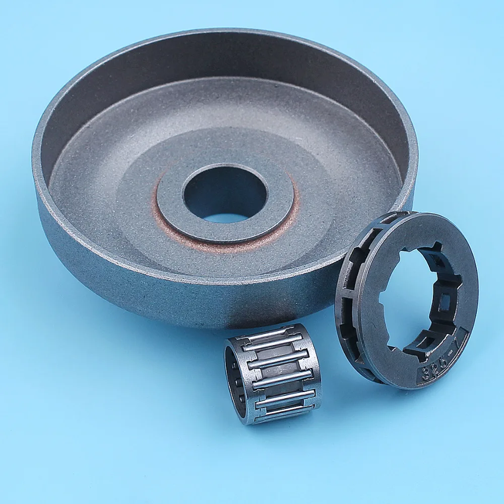 32"-7 T Spur сцепления барабанная Звездочка обод комплект для Jonsered 2141, 2145, 2149, 2150, 2151, 2152, 2159, 2245, 2250, бензопила