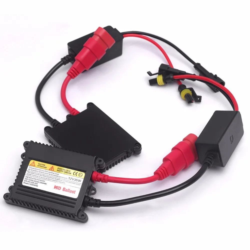 2 шт. 35 Вт DC12V xenon балласт блоки зажигания черный цвет h9 hid комплект цифровой