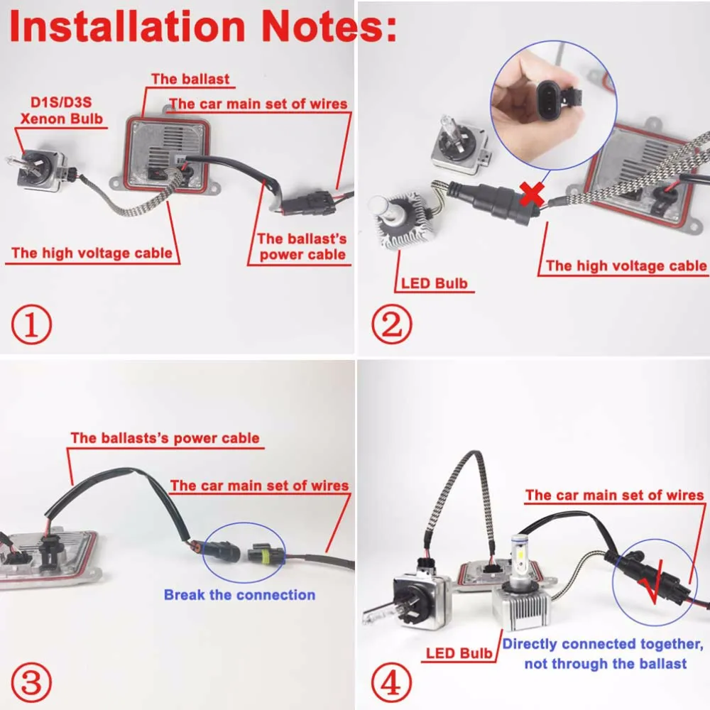 SPEVERT 110W 20000LM D1S/D3S D2S/D4S H1 H7 H8/H9/H11 H15 H4 с двумя типами света COB Светодиодный фар Лампочки с ампулой сверхъяркий налобный фонарь 6000K