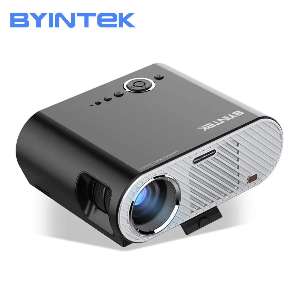 BYINTEK MOON GP90up android умная версия 8 1 OS кинотеатр Full HD видео светодиодный 1080P домашний проектор|Проекторы для