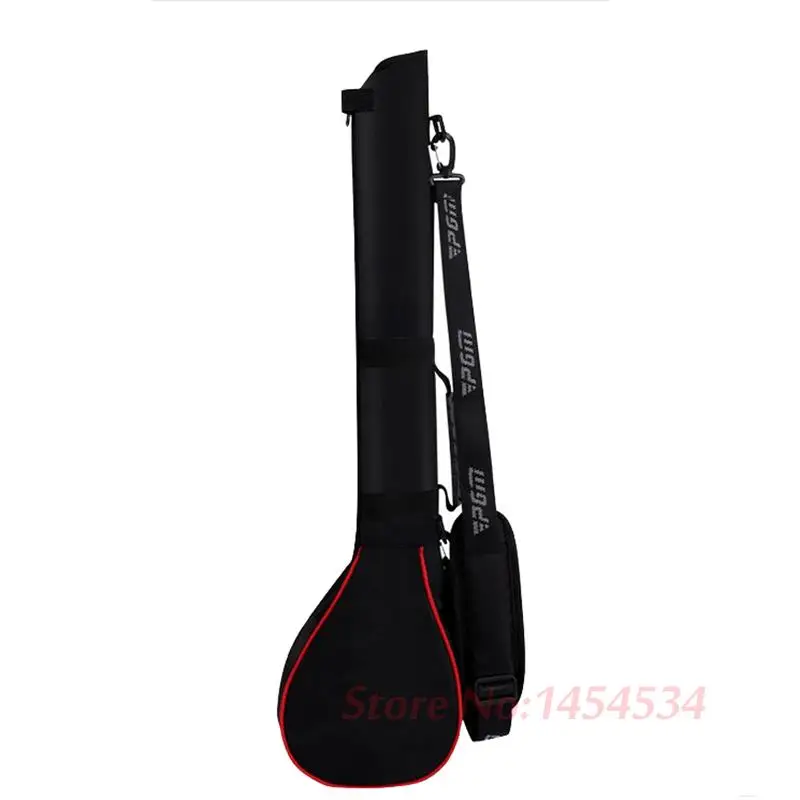 PGM Golf Gun Fold Soft Bag Travel Club Portable Golf Bag Can Packed 3 Club Nylon Black and Silver Capacity Bolsas Golf Mujer New