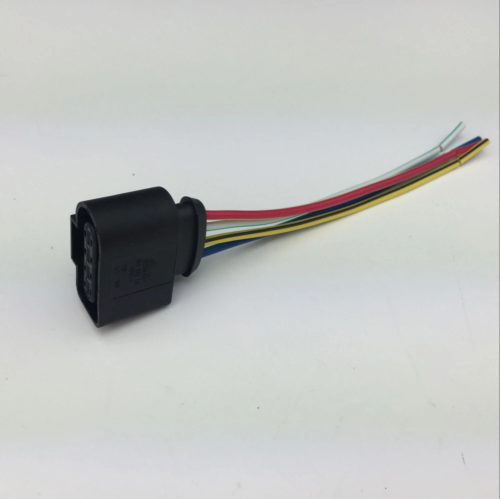 for VW Audi Touareg Passat B7 Golf MK7 Skoda Octavia Ignition Coil Connector 4 Holes Plug Cable Wire 8K0 973 724 | Автомобили и