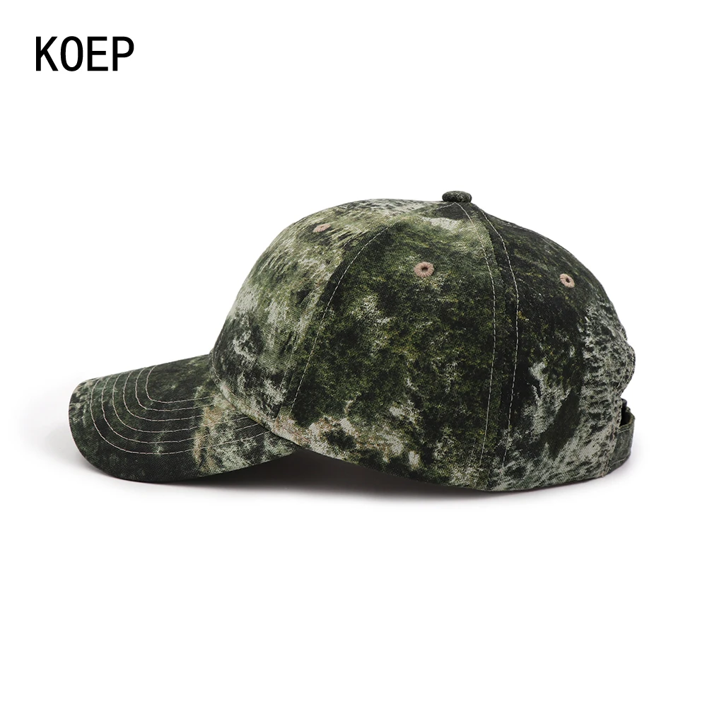 Новое поступление 2018 камуфляжная бейсболка KOEP Кепка в стиле гор кепка для охоты