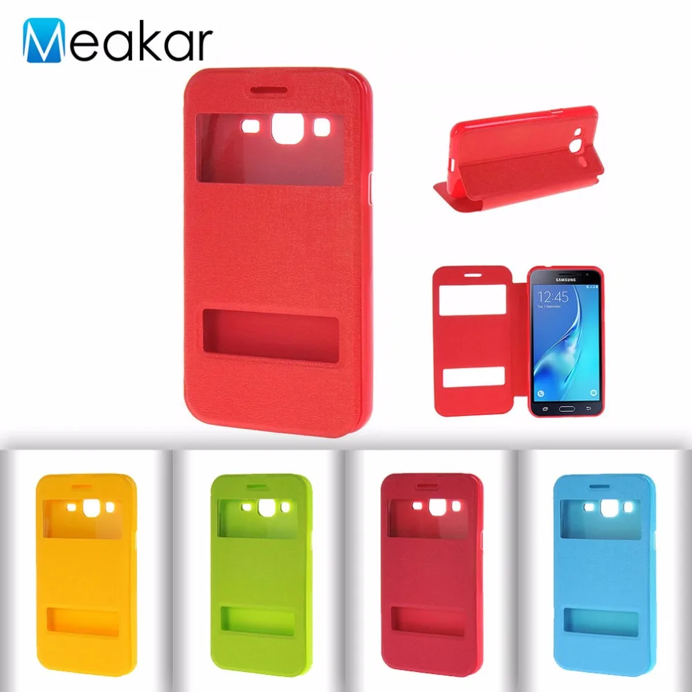 Чехол для Samsung Galaxy J2 экран 4 7 дюйма искусственная кожа 2015 J200 J200F J200H J200G|for samsung galaxy|case