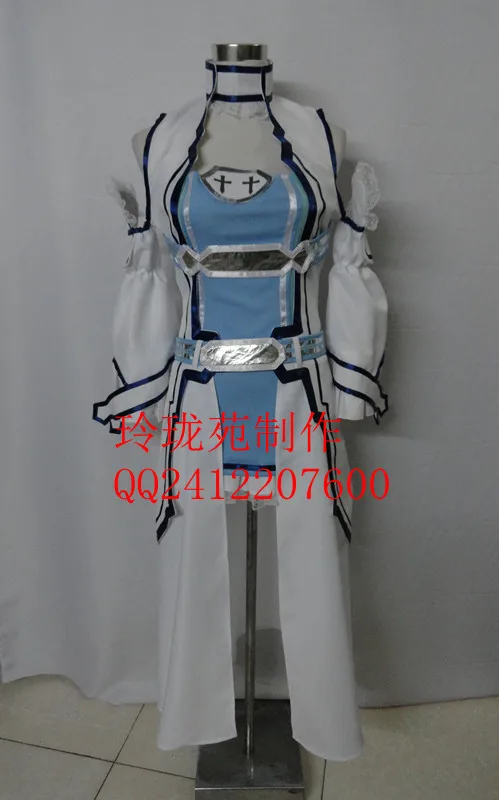 Коллекция 2016 года Sword Art Online Yuuki костюм Asuna для косплея (костюмированных