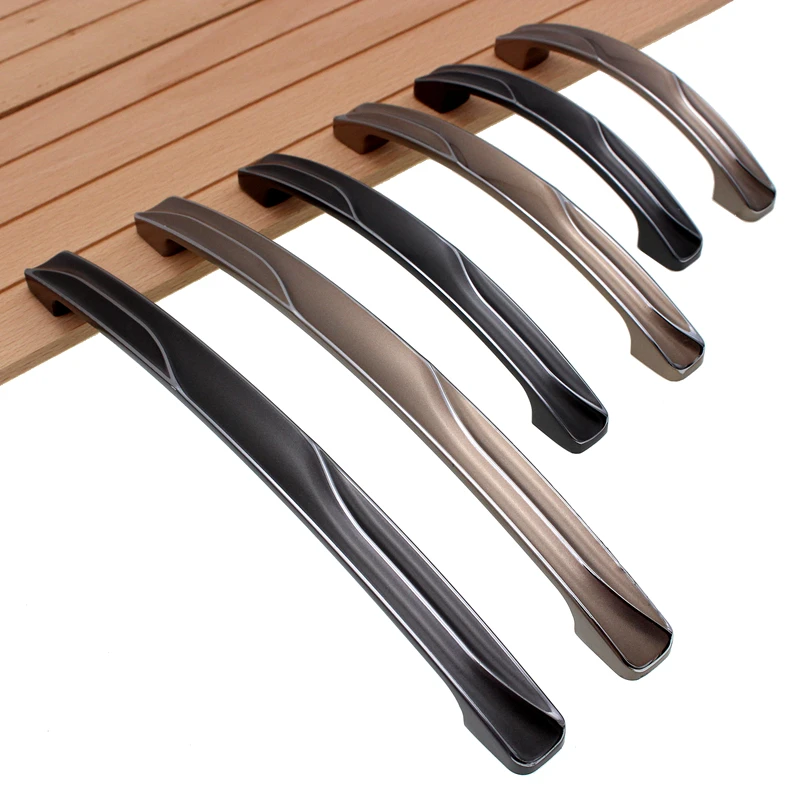 RUNBAZEF современные ручки твердый Золотой шкаф для одежды Винтаж Ручка кухонной