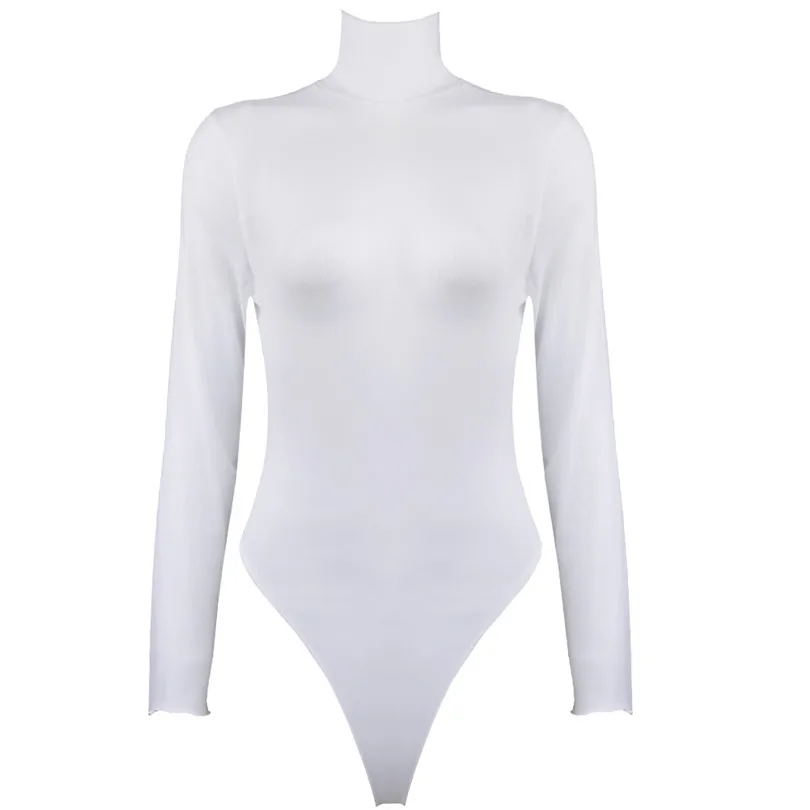 Женское Сетчатое прозрачное боди трико сексуальные женские чулки с длинными