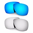 HKUCO для Breadbox солнцезащитные очки поляризованные замена Поляризованные линзы-синийсеребристый 2 пары