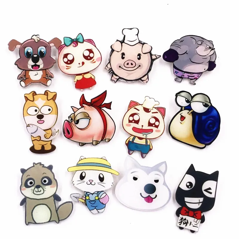 1 шт. мультяшный питомец хаски собака прекрасный Харадзюку картина животные