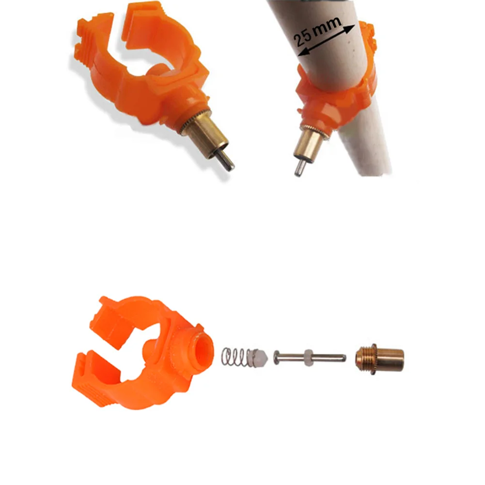 Автоматическая поилка для птицы винтовой держатель поилки курицы кролика 10 шт.