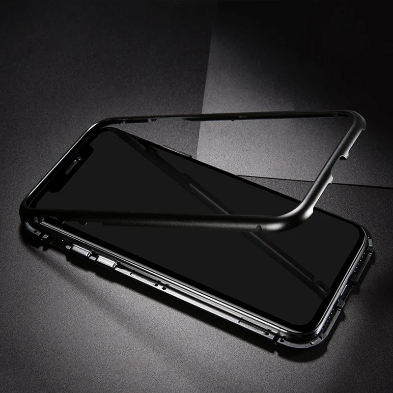 Phone for huawei Honor 8X MAX 9i 10 V10 Pay cover mate 20 Lite Pro 20x tempered glass magnet adsorption phone case |