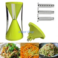 4 blades vegetable spiralizer spiral vegetable slicer kitchen gadget