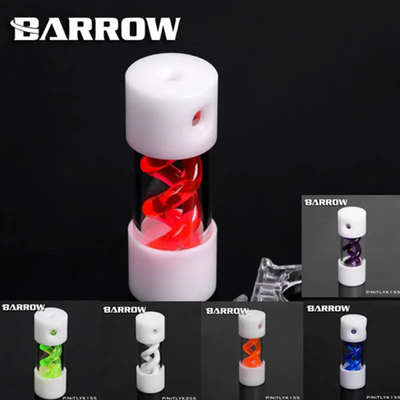 

Barrow TLYK-155 Multi-Colored Virus-T Cylinder Water Reservoir , Water Cooling Tank, Come With UV/White Lighting