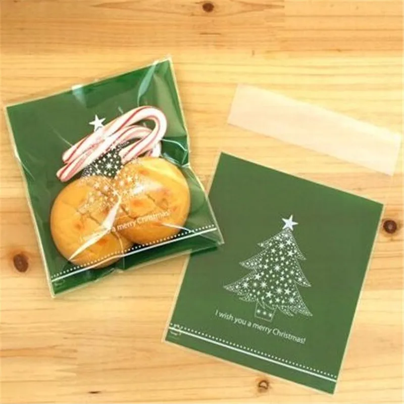 10 шт./Лот пластиковые рождественские подарочные пакеты|decorative decorative|decor packdecoration
