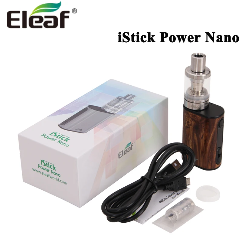 Eleaf iStick Power Nano аккумулятор 1100 мАч 40 Вт бокс мод для электронных сигарет вейп 2 мл