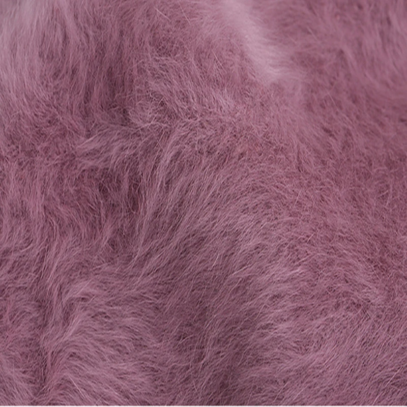 Элегантные женские береты из кроличьего меха шапка на зиму и весну вязаная с