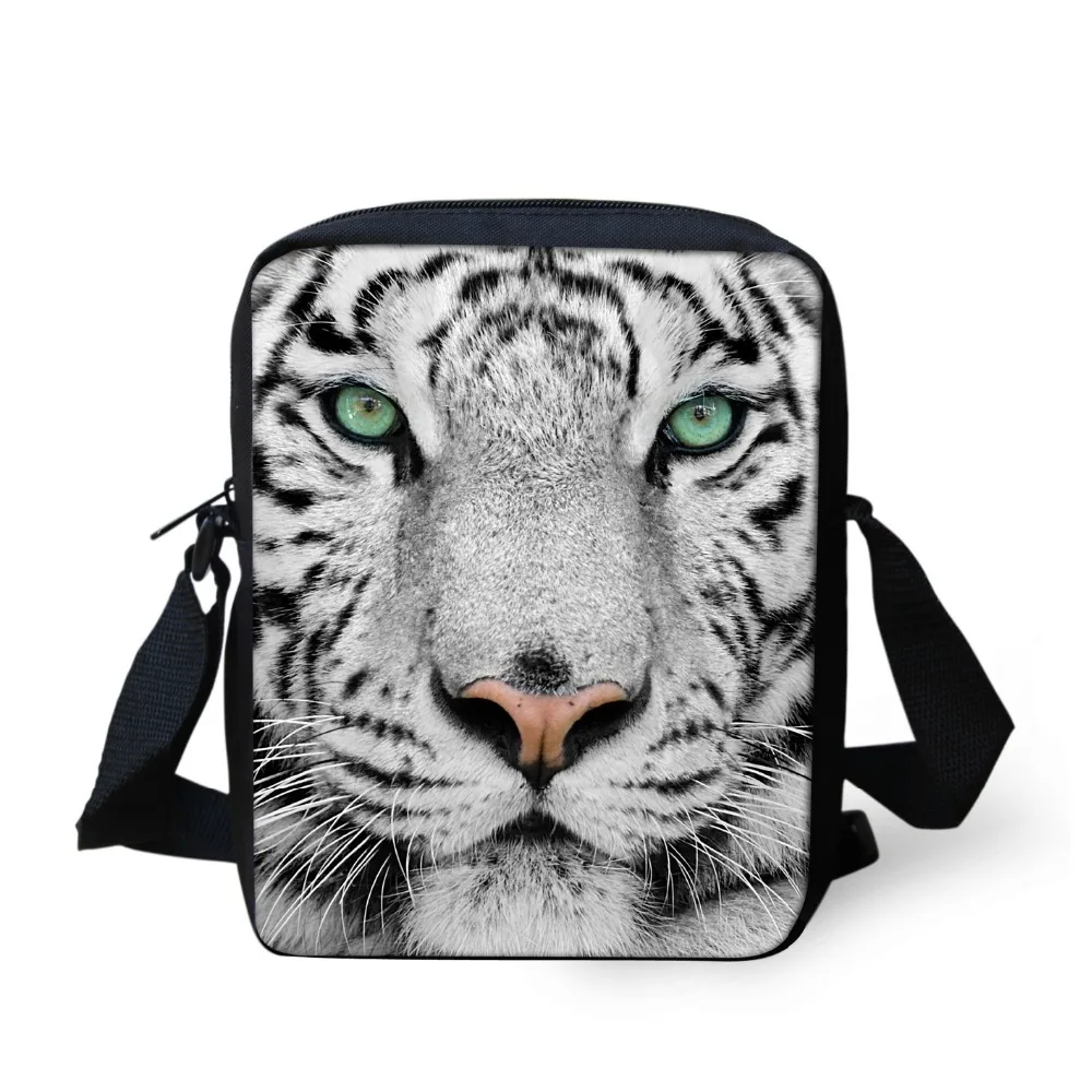 Small White Tiger Head School Bags for Boys,Kids Animal Schoolbag Lion Printed Children Baby Kindergarten Bag Mochila Escolar