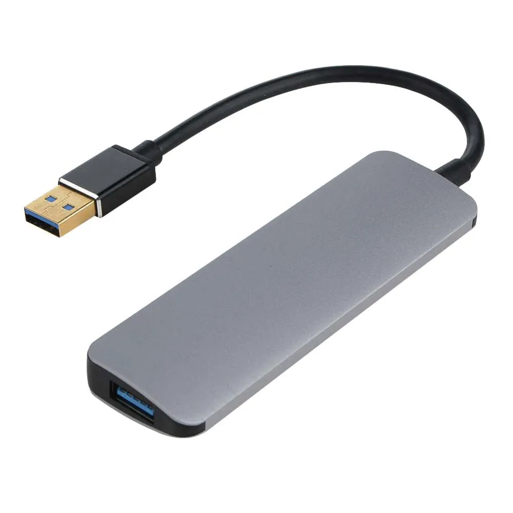 USB 3 0 5 в 1 адаптер 3xUsb3.0 SD TF кардридер концентратор для ПК ноутбука подключение