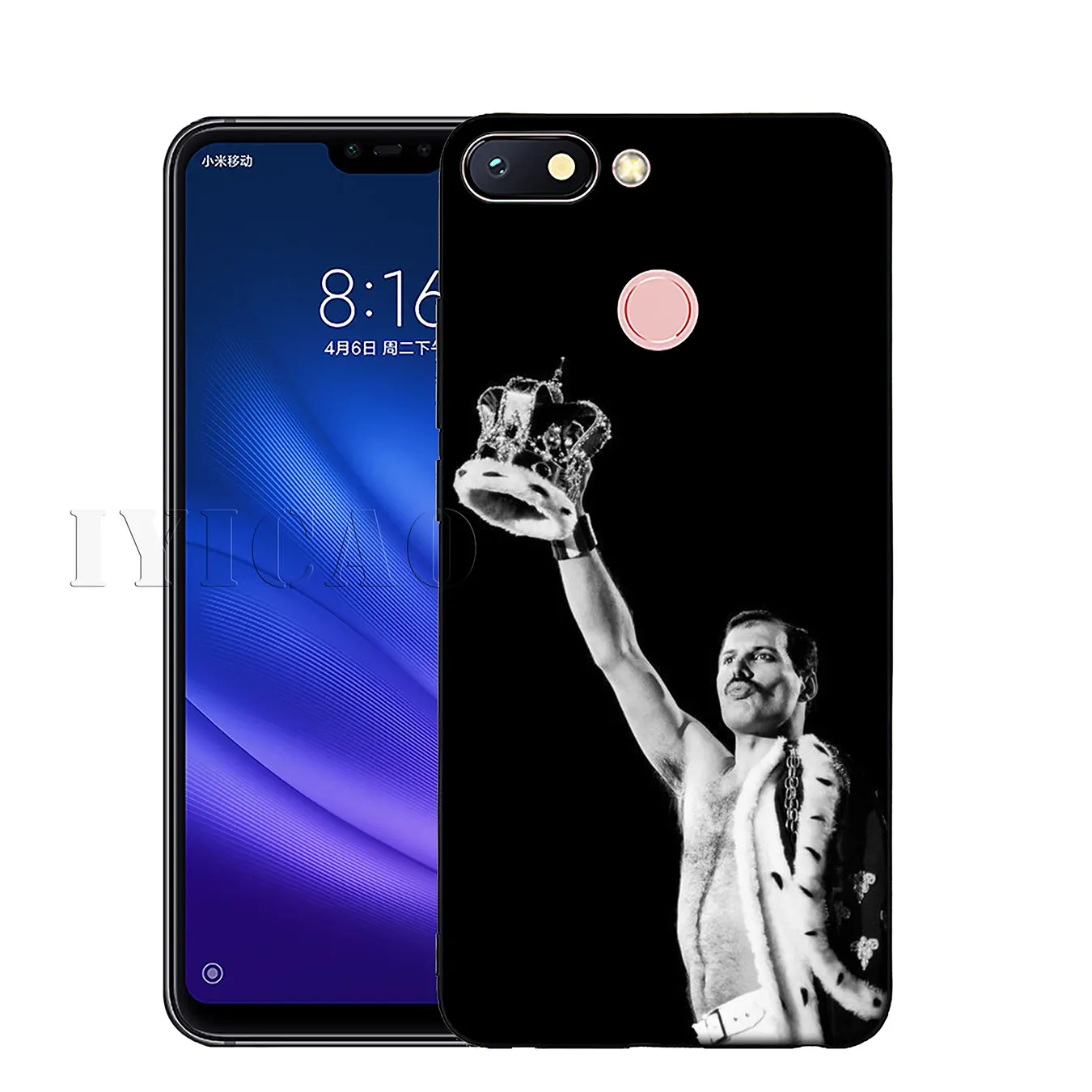 IYICAO Queen Freddie Mercury Soft Silicone Phone Case for Xiaomi Redmi K30 K20 8A 7A 6A 5A S2 GO Note 8 8T 7 5 6 Pro Cover |