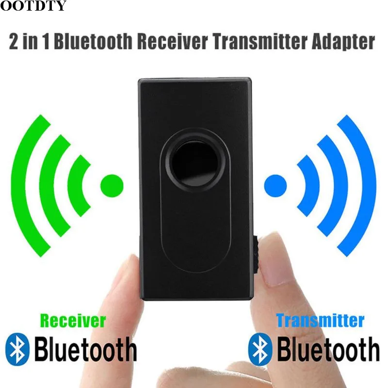 OOTDTY 3.5MM Wireless Bluetooth V4 Transmitter Receiver Stereo Audio Music Adapter Converter for TV Phone PC Use | Электроника
