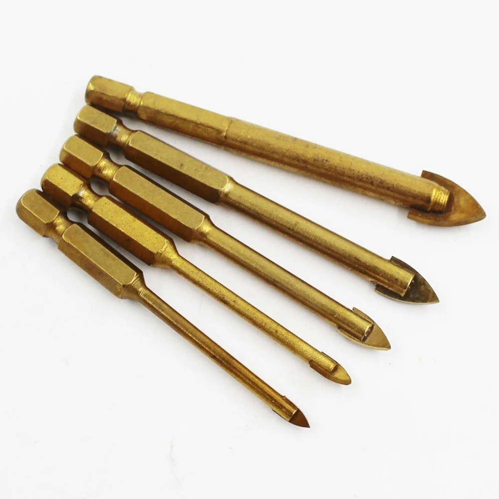 Набор сверл для столярного цемента набор из 5 твердосплавных насадок с 4 режущими