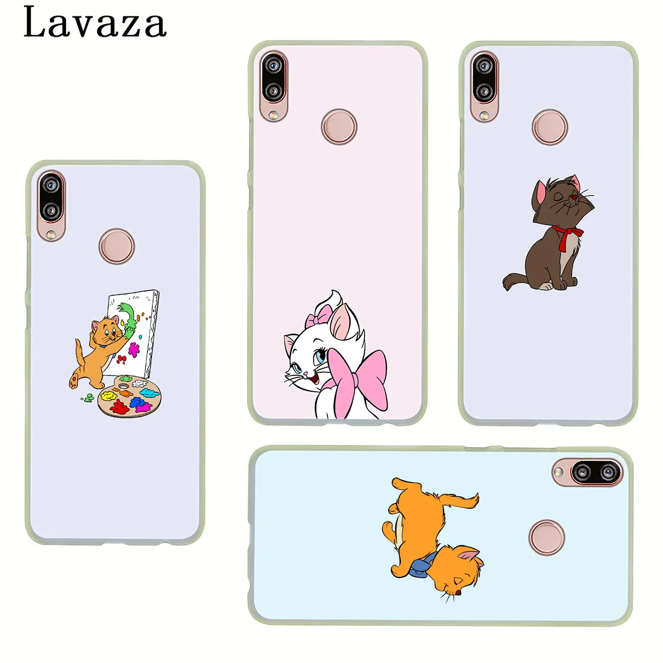 Чехол с рисунком аристократы Мари кошка для Huawei Y9 Y7 Prime 2019 2018 Honor 20 8A 8X 8 9 9X 10 Lite 7C 7X 6A