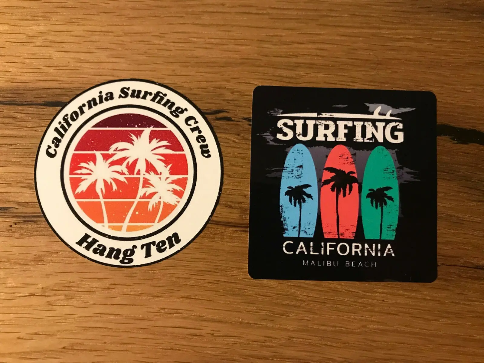 

Surfer Sticker Surf Board Wave USA Vintage Oldschool Retro Vintage Car # 462