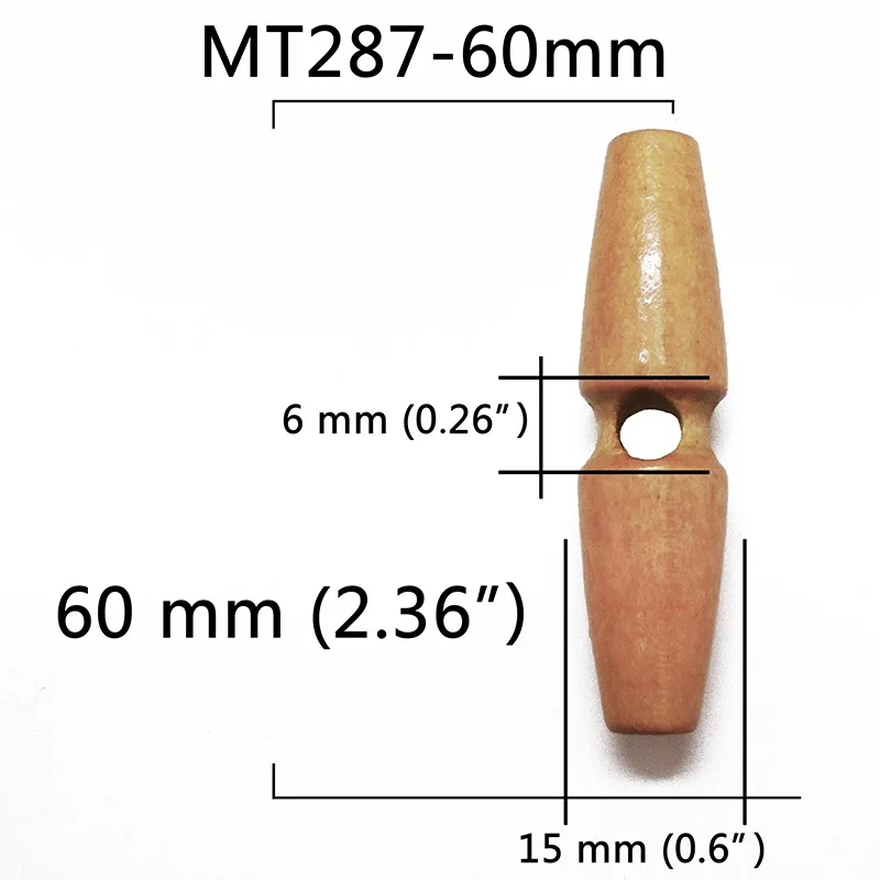 MT287-60mm 5 шт 50 шт 100 шт из натурального дерева рога большие деревянные пуговицы для шитья поделок Скрапбукинг сделай сам для одежды пальто ручной работы овальные пуговицы - Цвет: MT287-60mm
