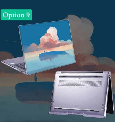 Option 9 Чехол с принтом для huawei Matebook 13 дюймов версия цветной защитный чехол для fundas huawei Matebook 13 Capa para - Цвет: Option 9