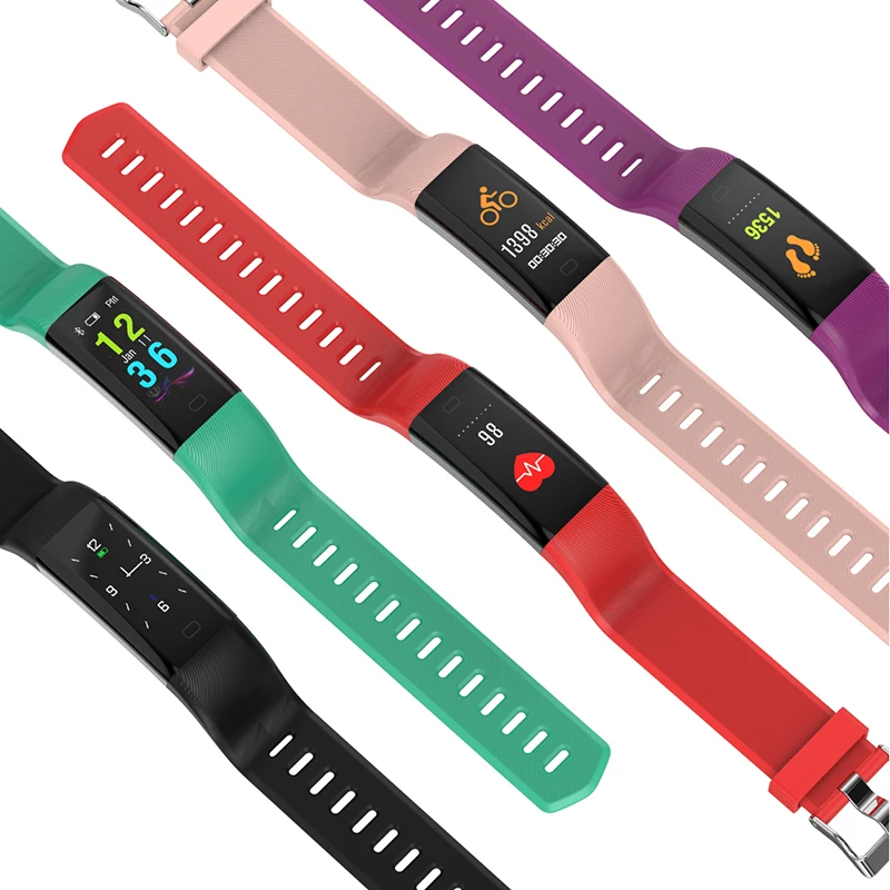 RollsTimi Bluetooth умные часы с функцией мониторинга сердечного ритма для Android iOS USB
