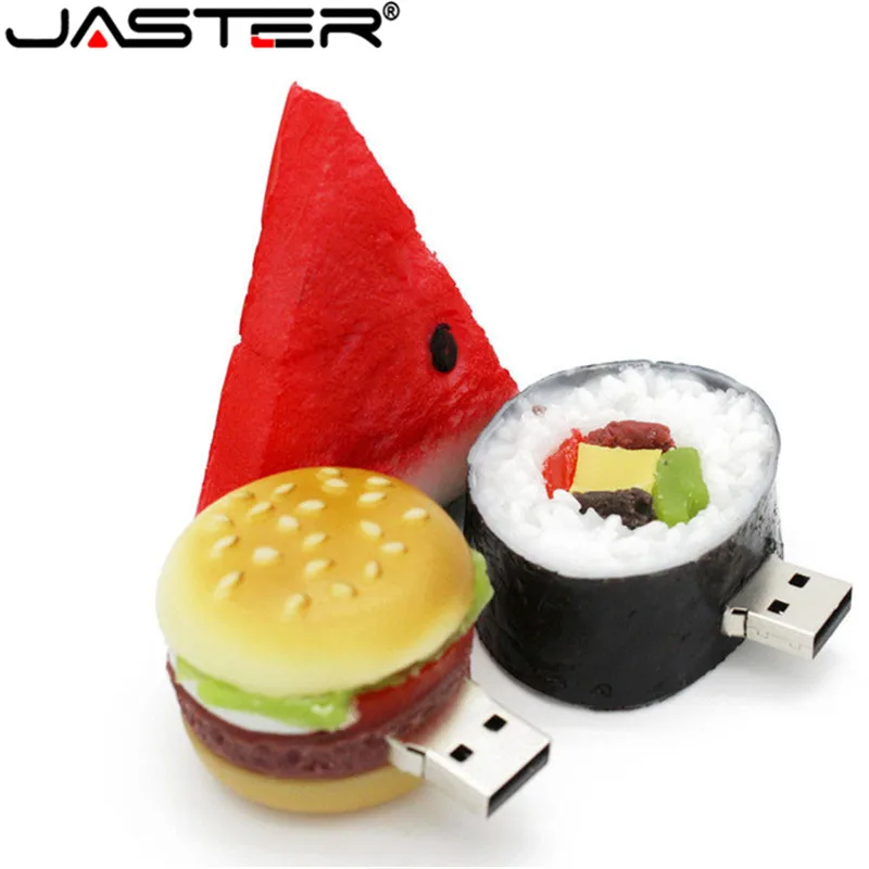 JASTER оптовая продажа сэндвич зеркало с форме печенья USB флэш накопитель Конфеты