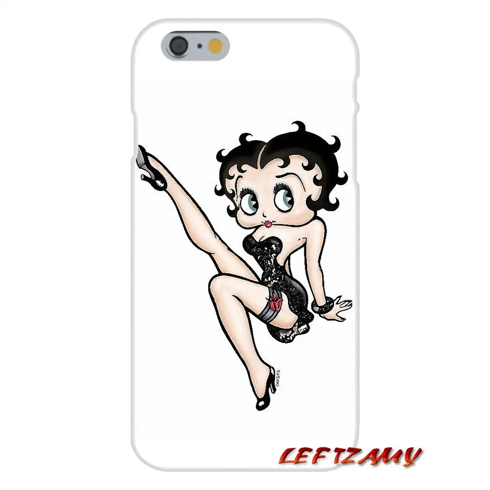 Симпатичный мультфильм Betty Boop аксессуары телефон оболочки чехлы для huawei P8 P9 P10 Lite