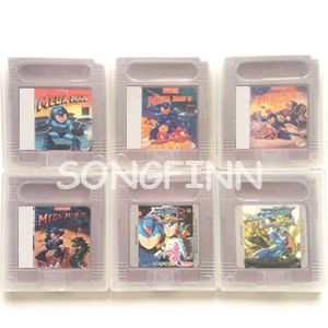 

Megaman 1 2 3 4 Mega Man Xtreme 1 2 English Language Game Cartridge for 32 Bit Game Console