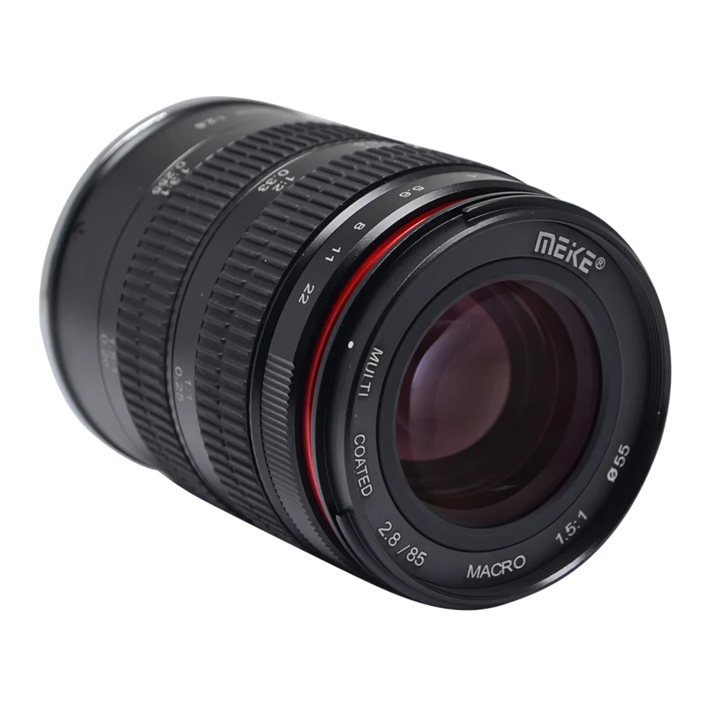 Макро объектив Meike MK 85mm F/2 8 с полной рамкой APS C супер MediumTelephoto для Canon EF Mount DSLR