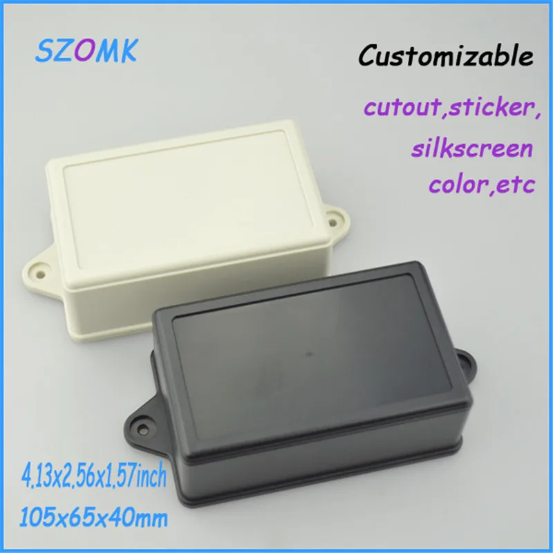Горячая продажа abs Материал пластиковый электронный корпус (10 шт.) 105*65*40 мм
