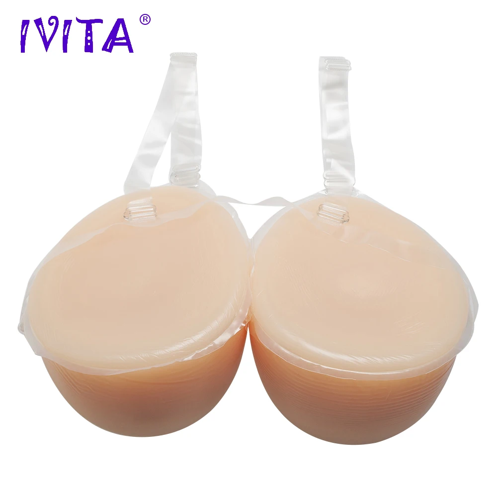 IVITA 4600 г силиконовая грудь формирует ложную для трансвеститов Драг королева
