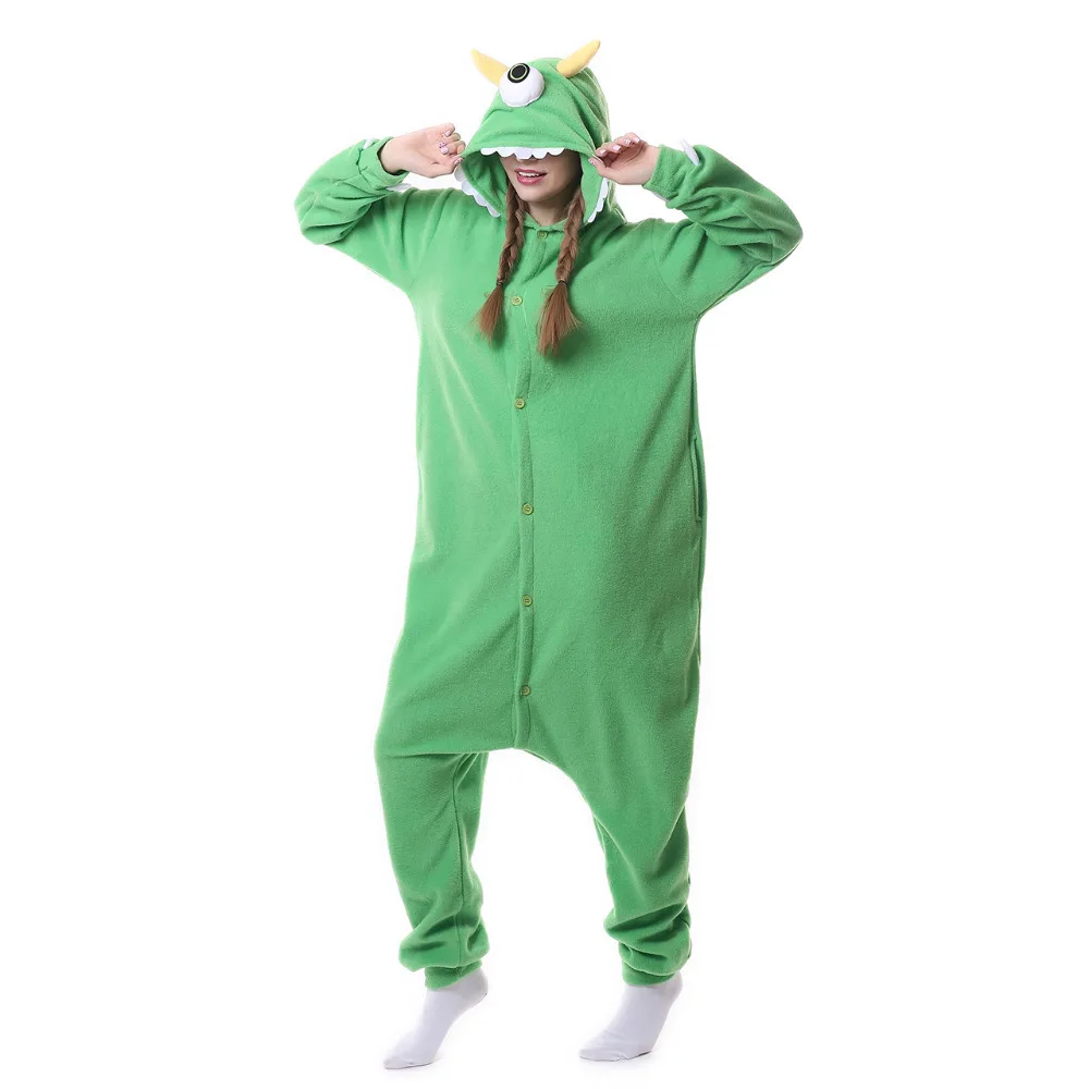 Kigurumi/Пижама для взрослых; костюм для косплея; Пижама-комбинезон с монстрами; домашняя одежда; Пижама унисекс; одежда для вечеринки; одежда для карнавала
