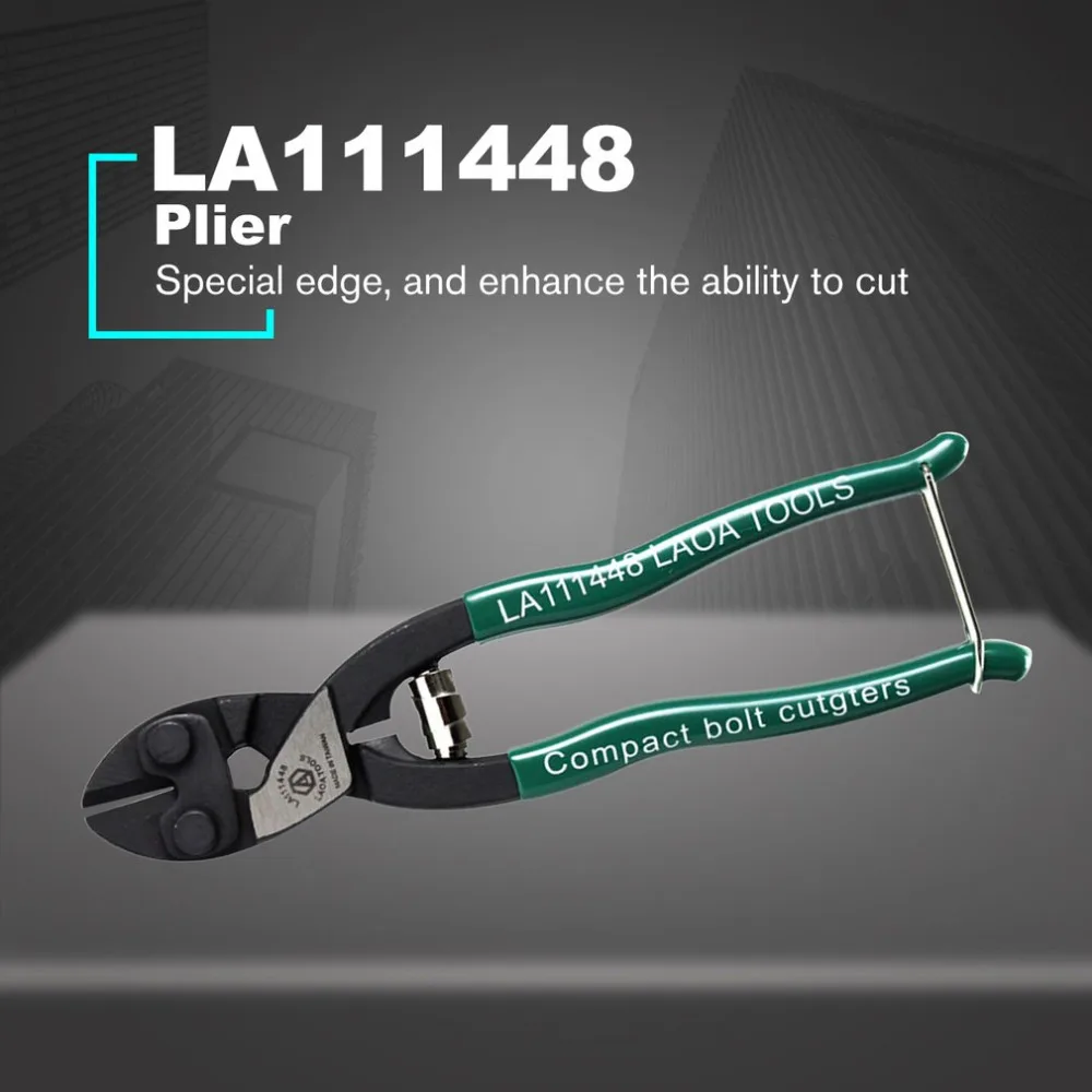 LAOA LA111448 8 &quotрежущие плоскогубцы медный резак для кабеля Snip ручной ремонт