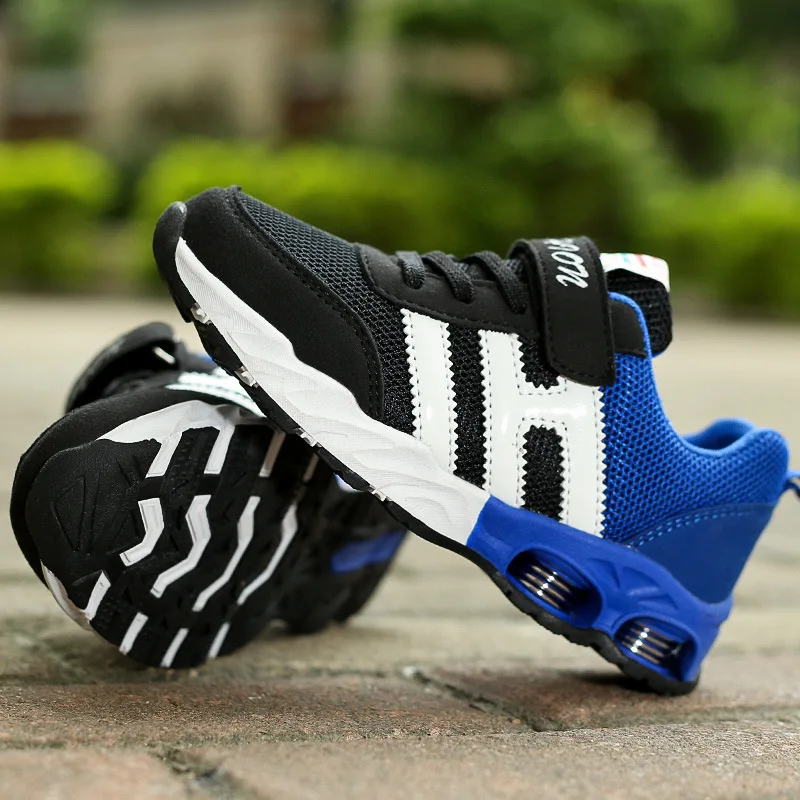 New Design Children Sports Shoes Boys Girls Spring Damping Outsole Slip Patchwork Breathable Kids Sneakers Child Running | Детская