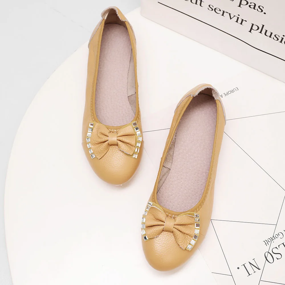 LEEPO/туфли на плоской подошве женские мокасины из натуральной кожи платформе