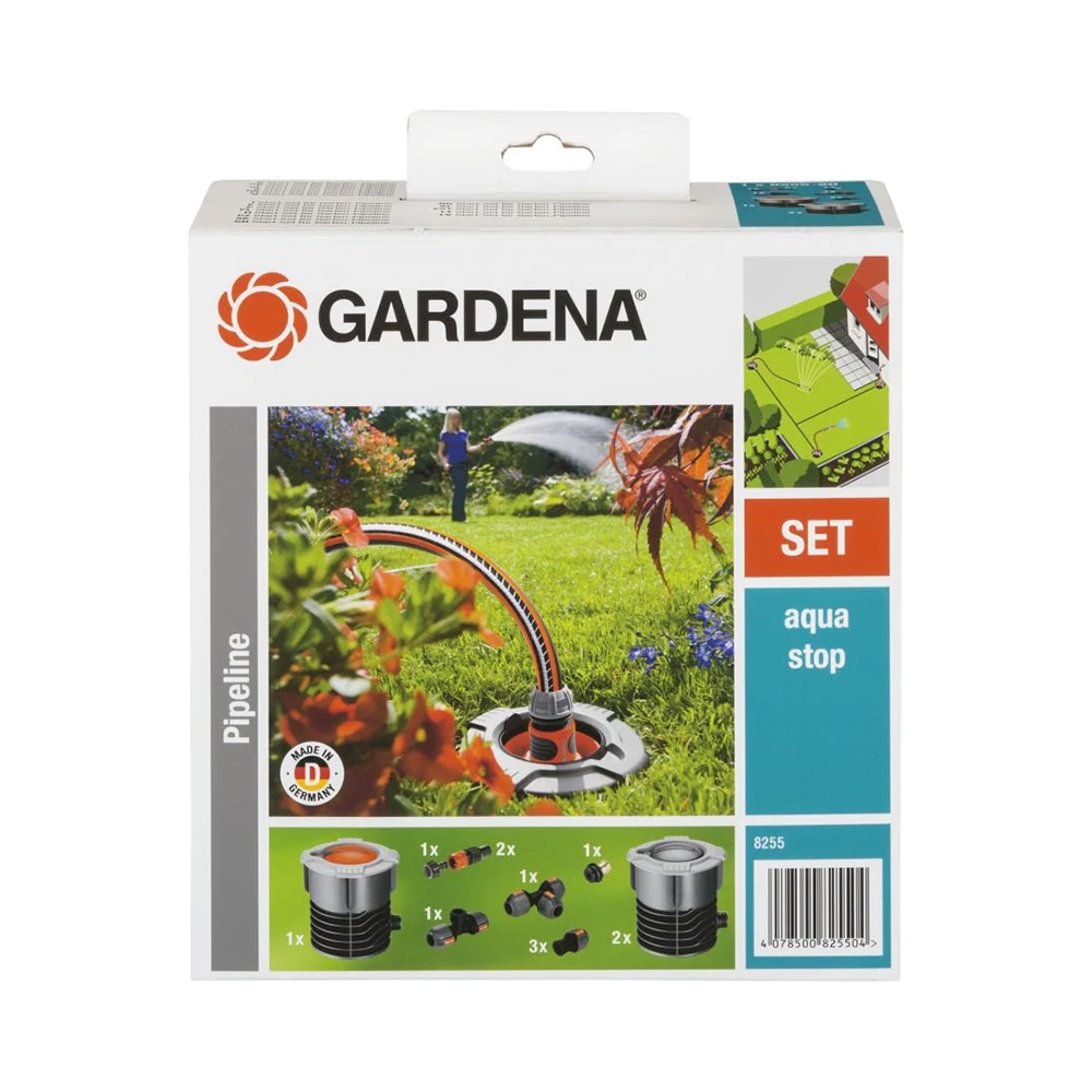 Базовый комплект садового водопровода GARDENA 8255 20|Наборы для полива| |