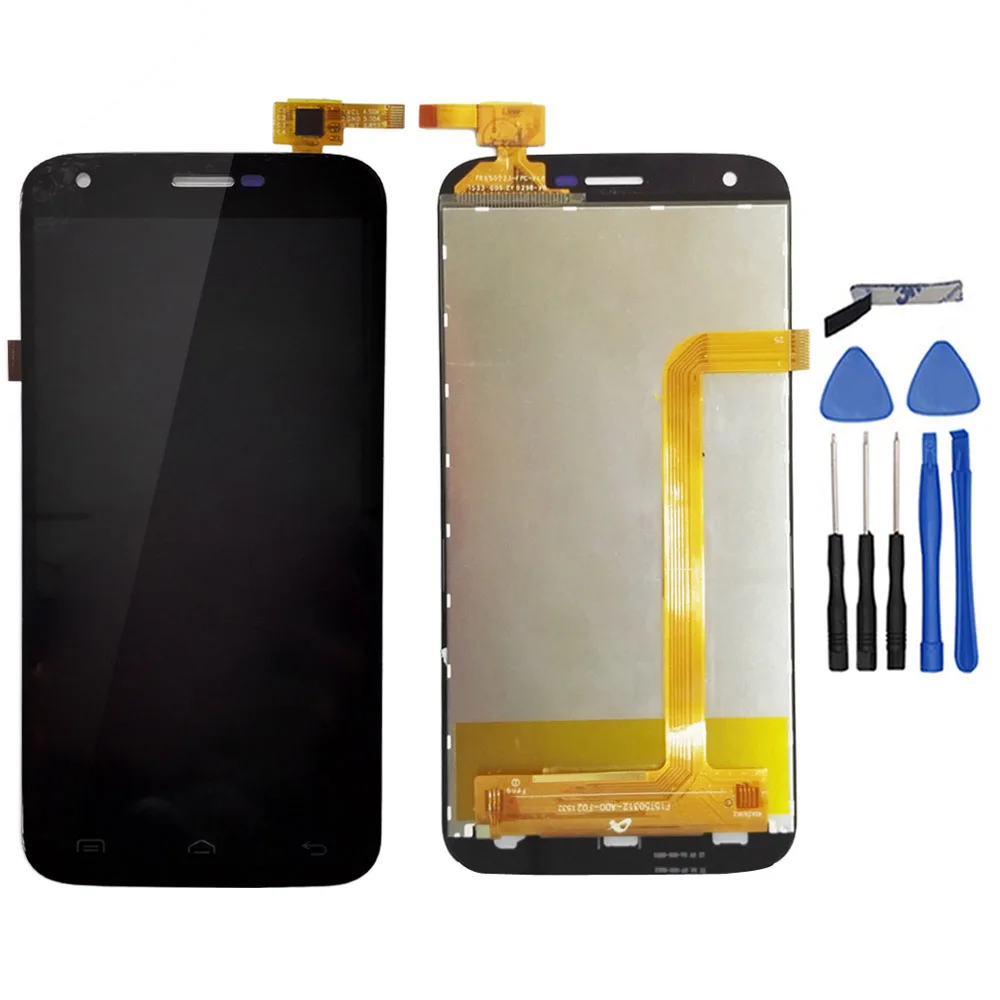Для Doogee Valencia 2 Y100 Pro ЖК дисплей Sinpie 100% тестирование работы сенсорный экран сборки