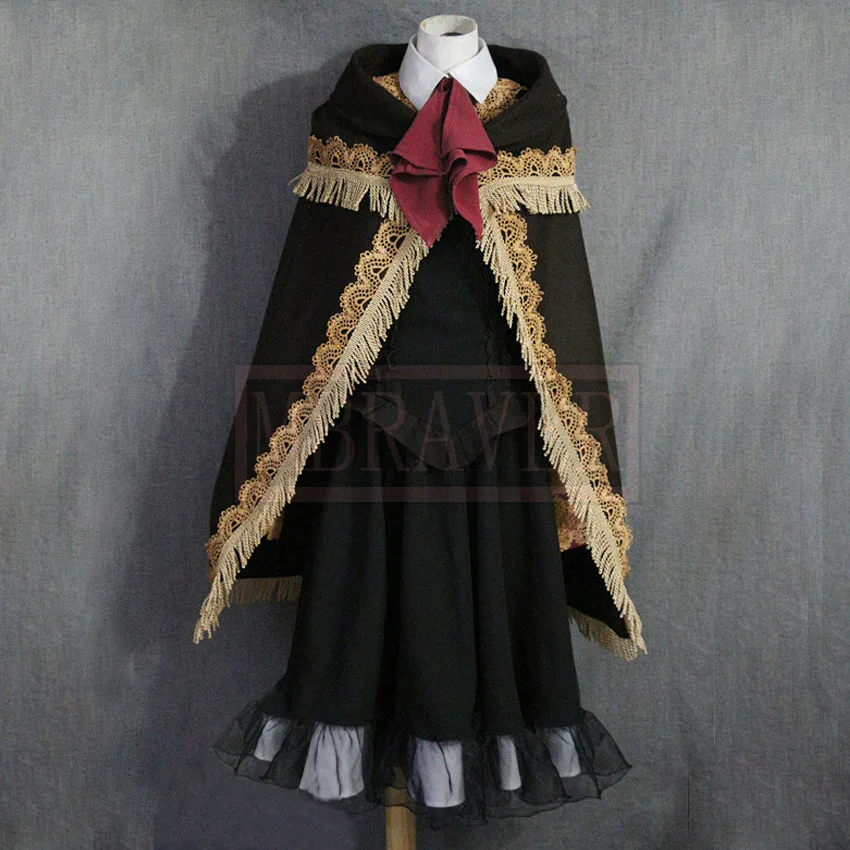 Bloodborne кукольный костюм для взрослых Для женщин Хэллоуин карнавал Игровой кровь