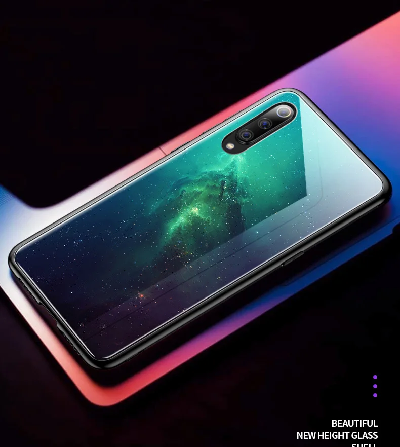 For Huawei P30 Pro P30Pro pro Tempered Glass Coque Back Case Sliding Cover Mirror Soft TPU Silicone Anti- fall Thin Shell |
