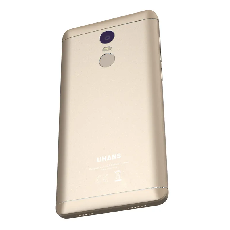 Uhans Note 4 мобильный телефон 5.5 дюймов IPS MT6737 ядра android 7.0 3 ГБ Оперативная память 32